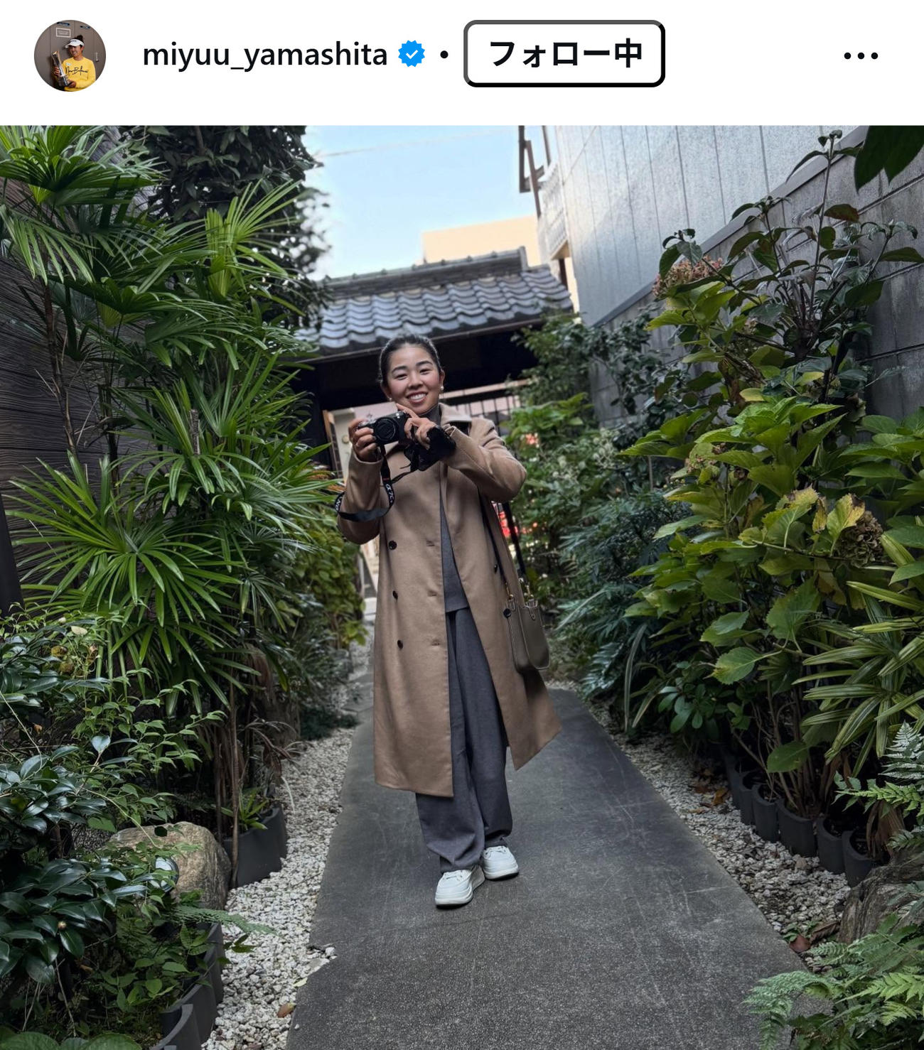 山下美夢有のインスタグラムから