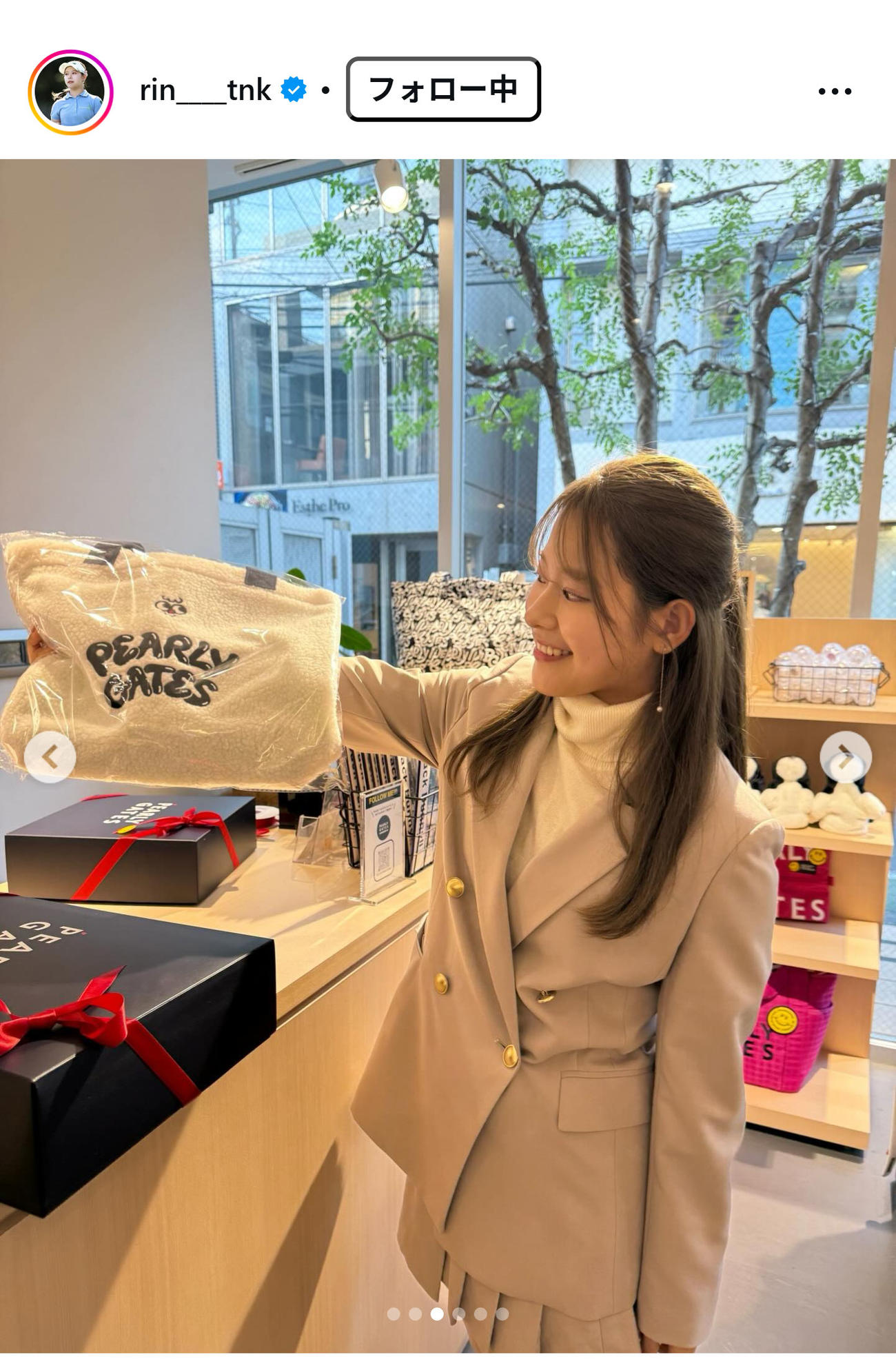 吉田鈴のインスタグラムから