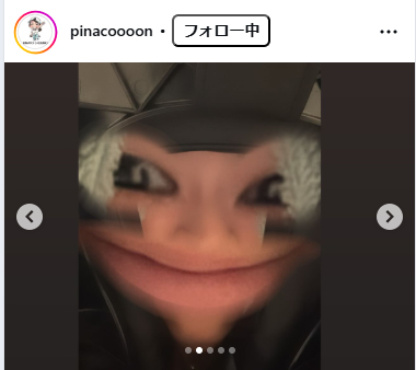 渋野日向子のインスタグラムから