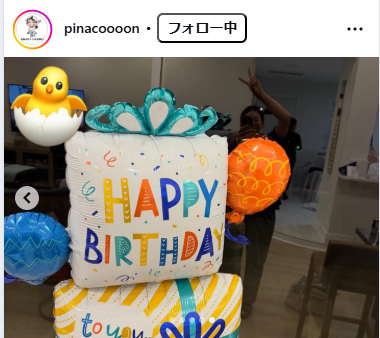 渋野日向子のインスタグラムから