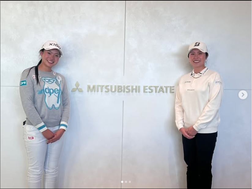 大里桃子選手のインスタグラムから