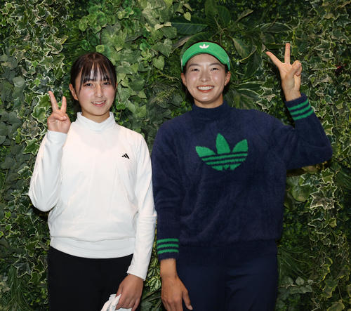渋野日向子、14歳女子中学生“金の卵”を絶賛「めちゃくちゃきれい