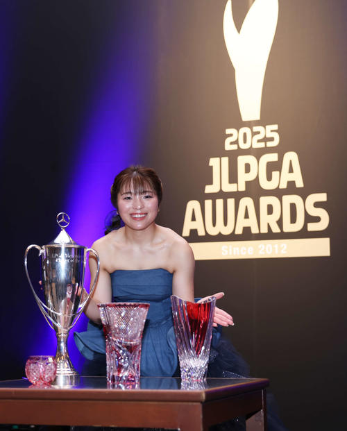 JLPGAアワード】年間女王の佐久間朱莉が最多3冠、新人賞は荒木優奈