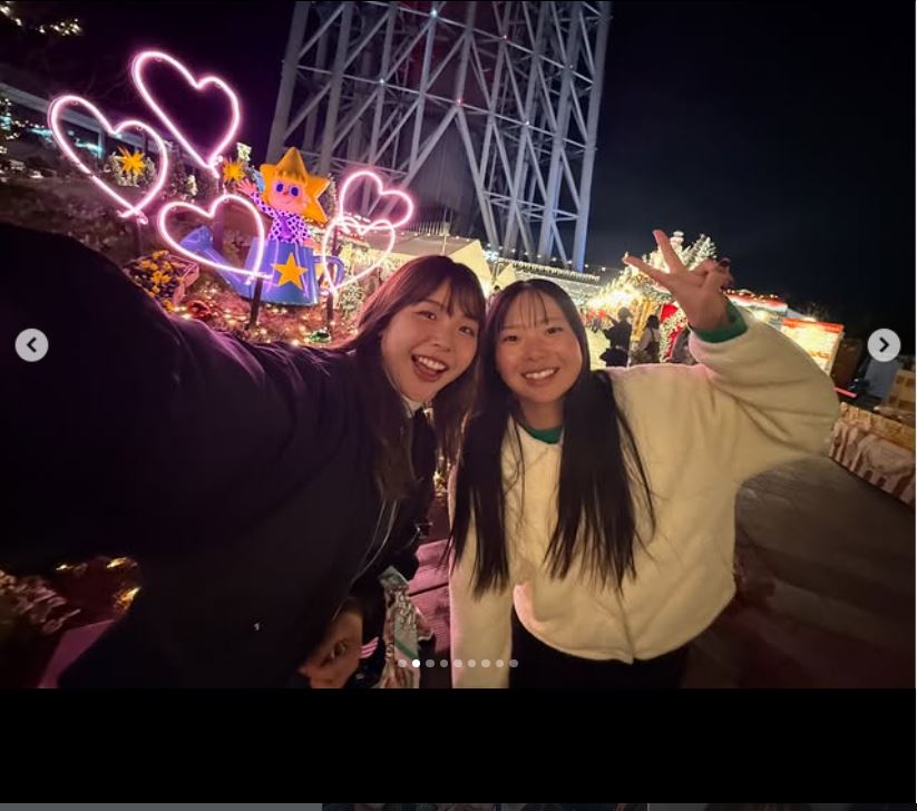 吉田優利選手のインスタグラムから