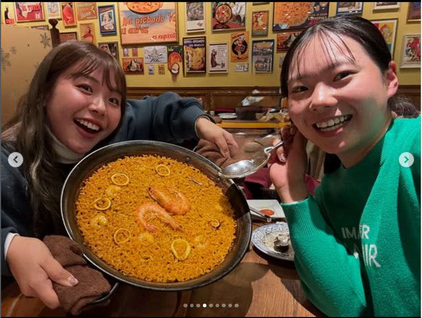 吉田優利選手のインスタグラムから