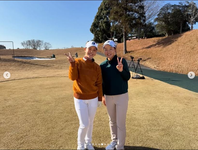 吉田優利選手のインスタグラムから