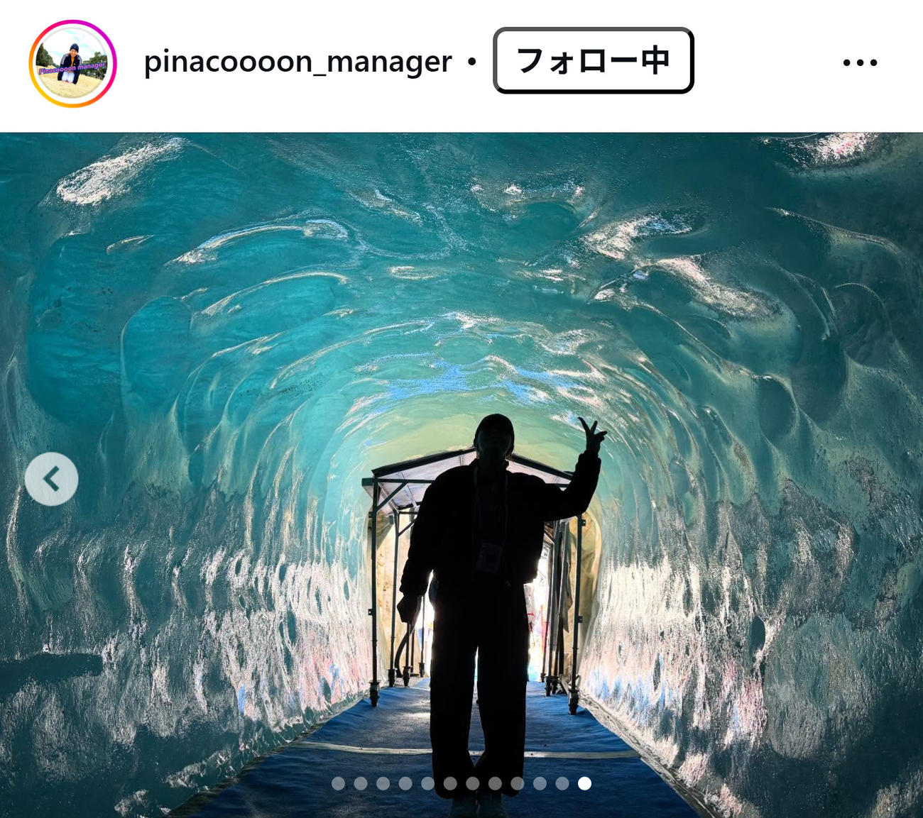 渋野日向子のインスタグラムから