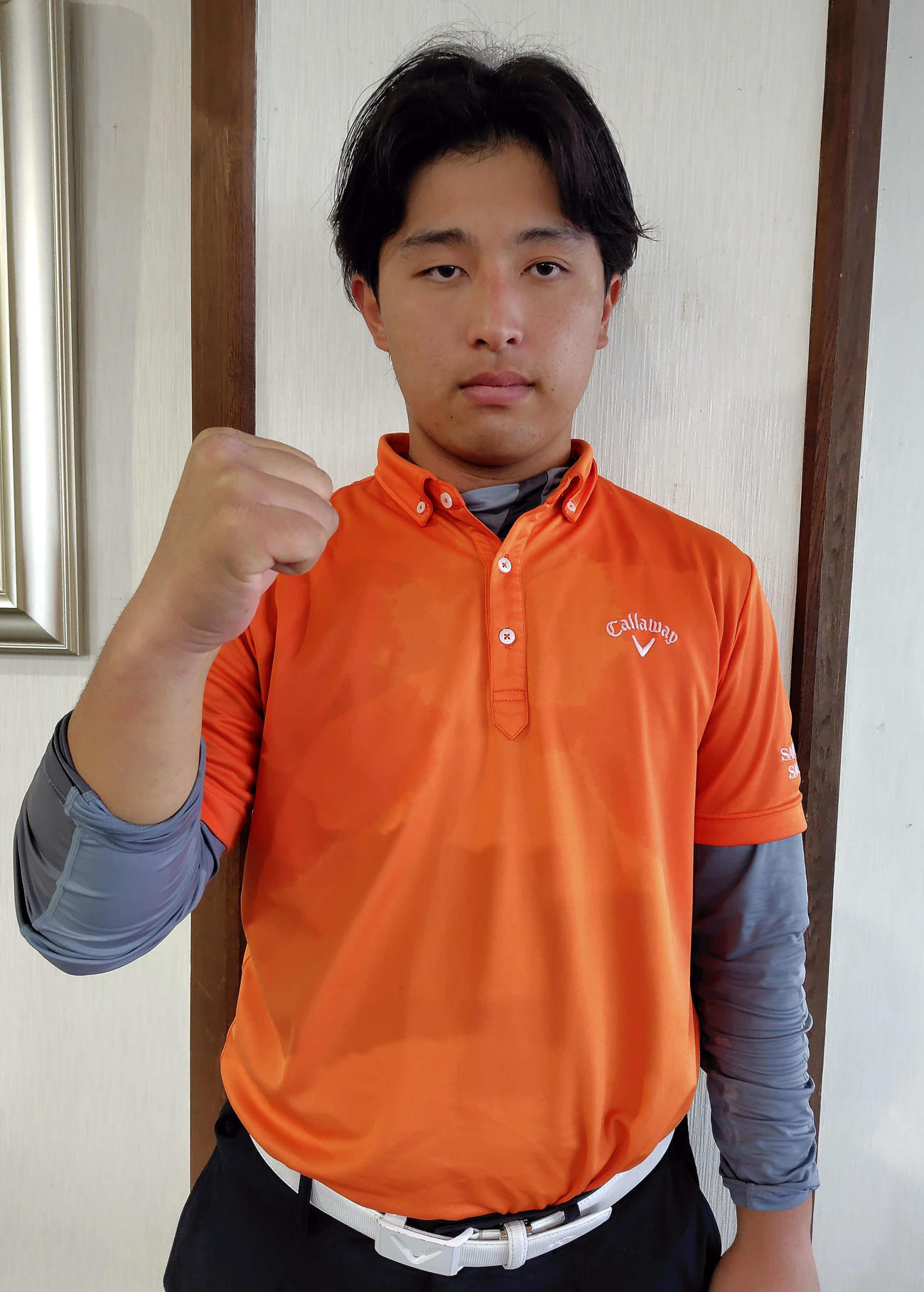 男子で暫定首位に立った沖田雫