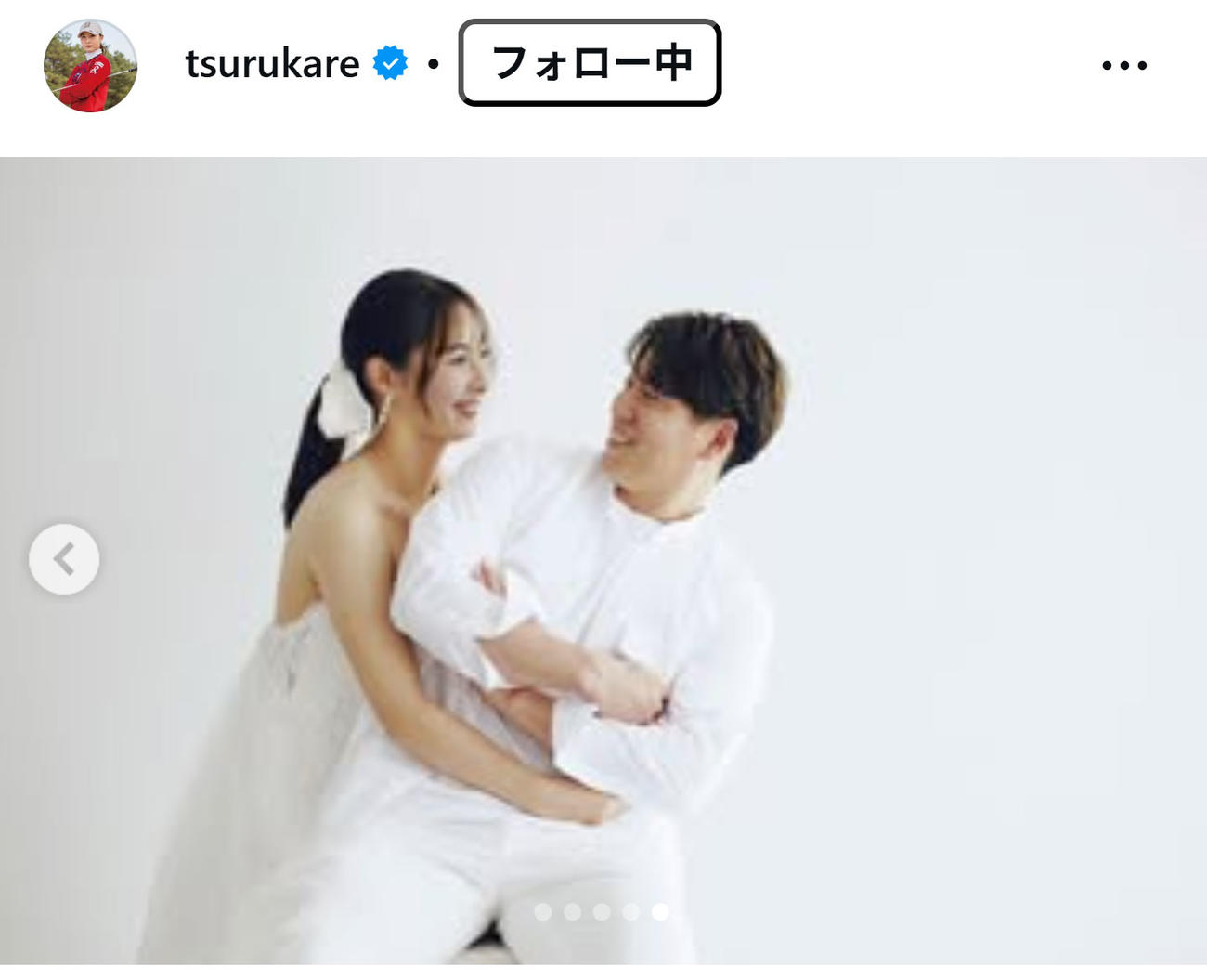 鶴岡果恋のインスタグラムから