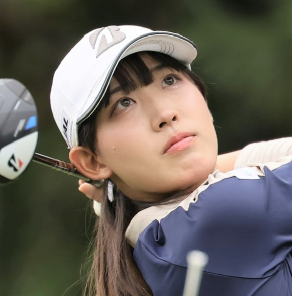 女子プロゴルファー馬場咲希（2024年11月撮影）