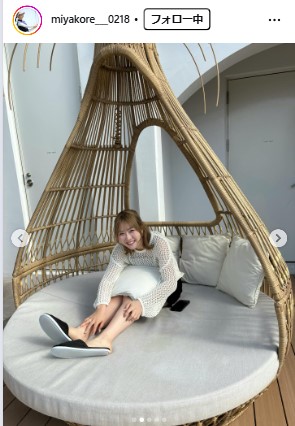 都玲華のインスタグラムから