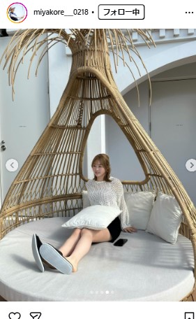 都玲華のインスタグラムから