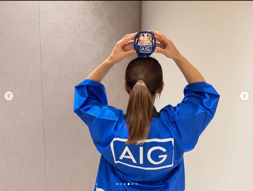 渋野日向子選手のインスタグラムから