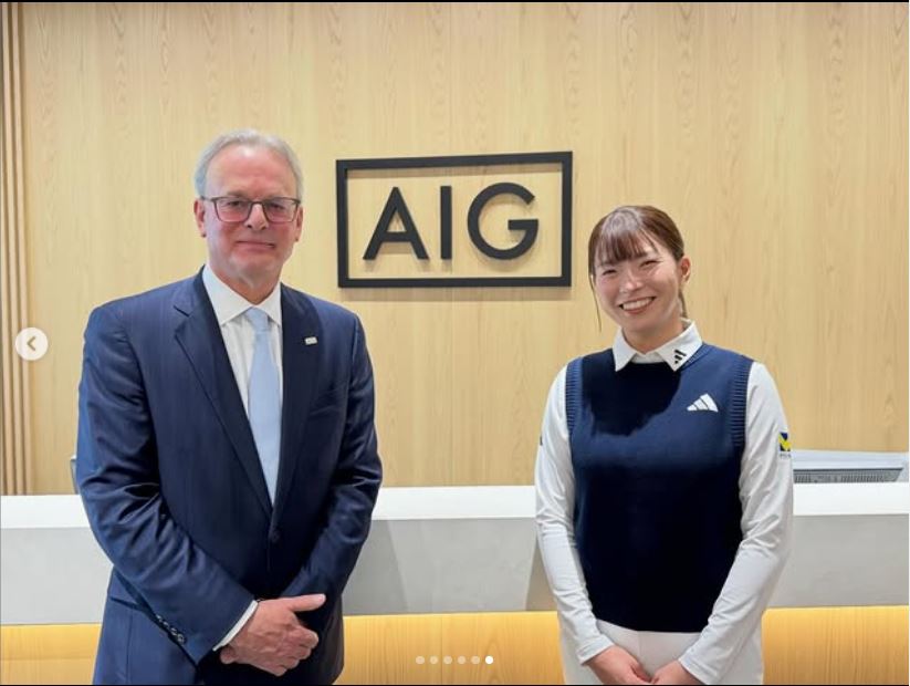 渋野日向子選手のインスタグラムから