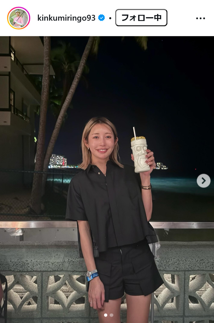 金田久美子のインスタグラムから