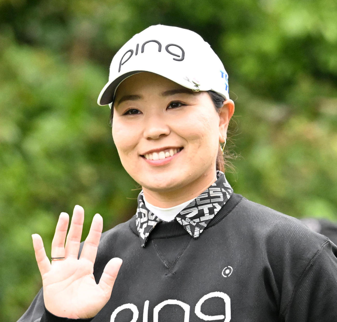 比嘉真美子（2024年3月撮影）