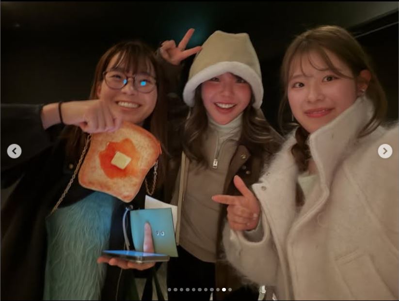 吉田優利選手のインスタグラムから