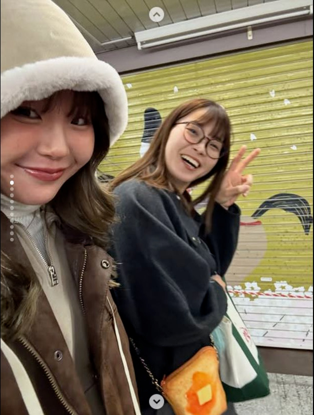 吉田優利選手のインスタグラムから