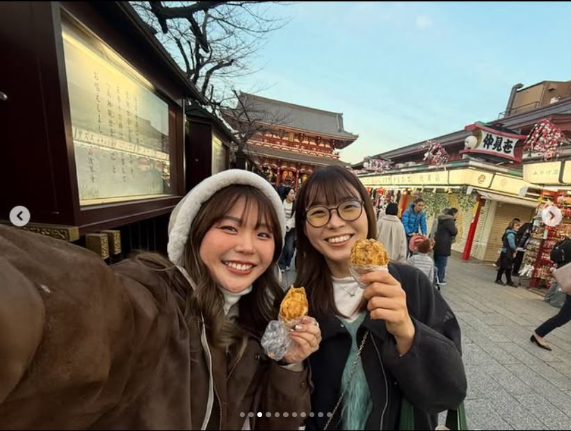 吉田優利選手のインスタグラムから