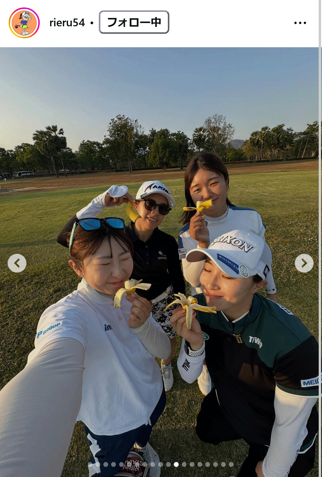 渋沢莉絵留のインスタグラムから