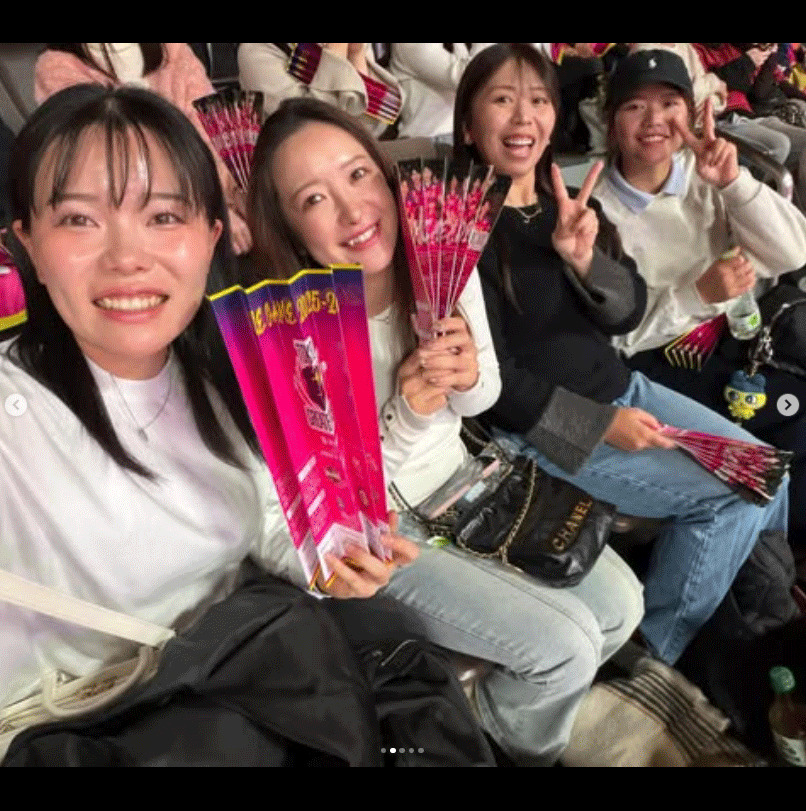 勝みなみのインスタグラムから