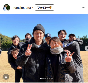 稲垣那奈子のインスタグラムから