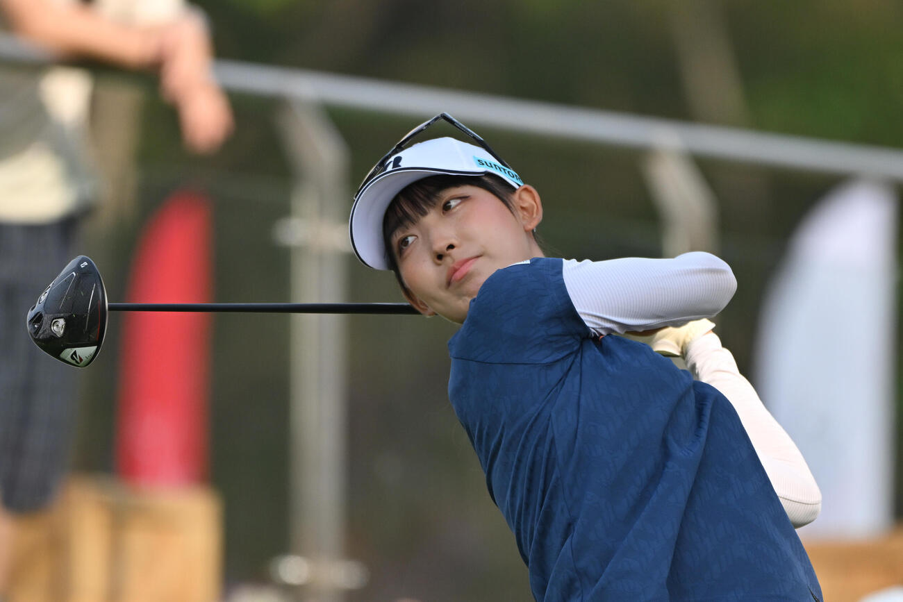 36位発進の馬場咲希（AP）