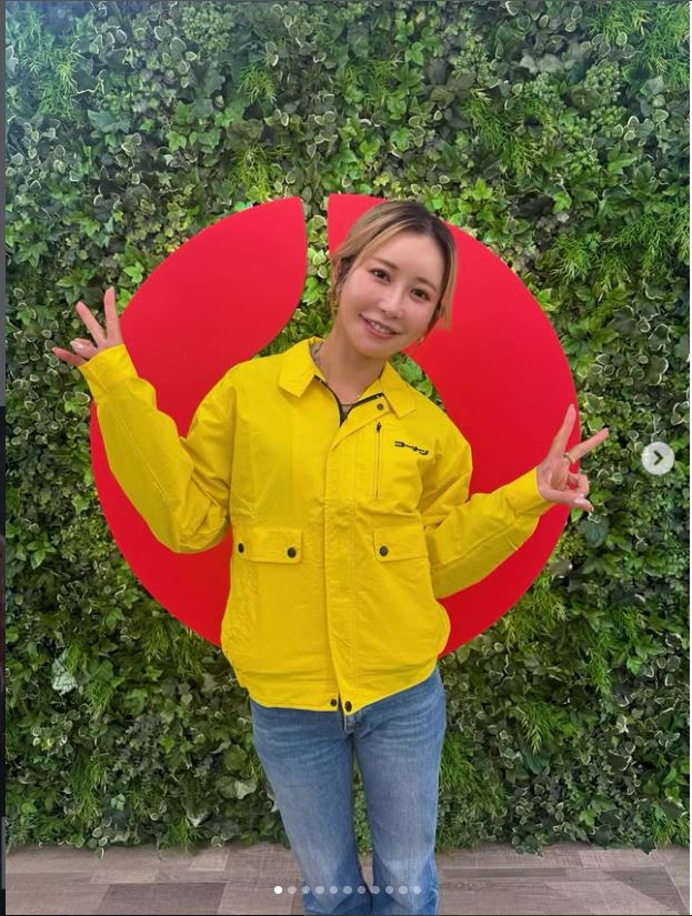 金田久美子選手のインスタグラムから