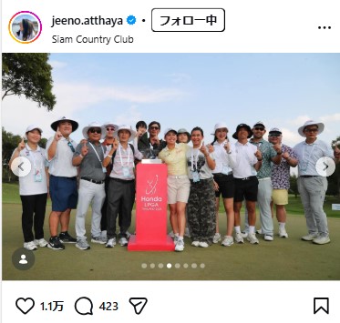 ジーノ・ティティクルのインスタグラムから