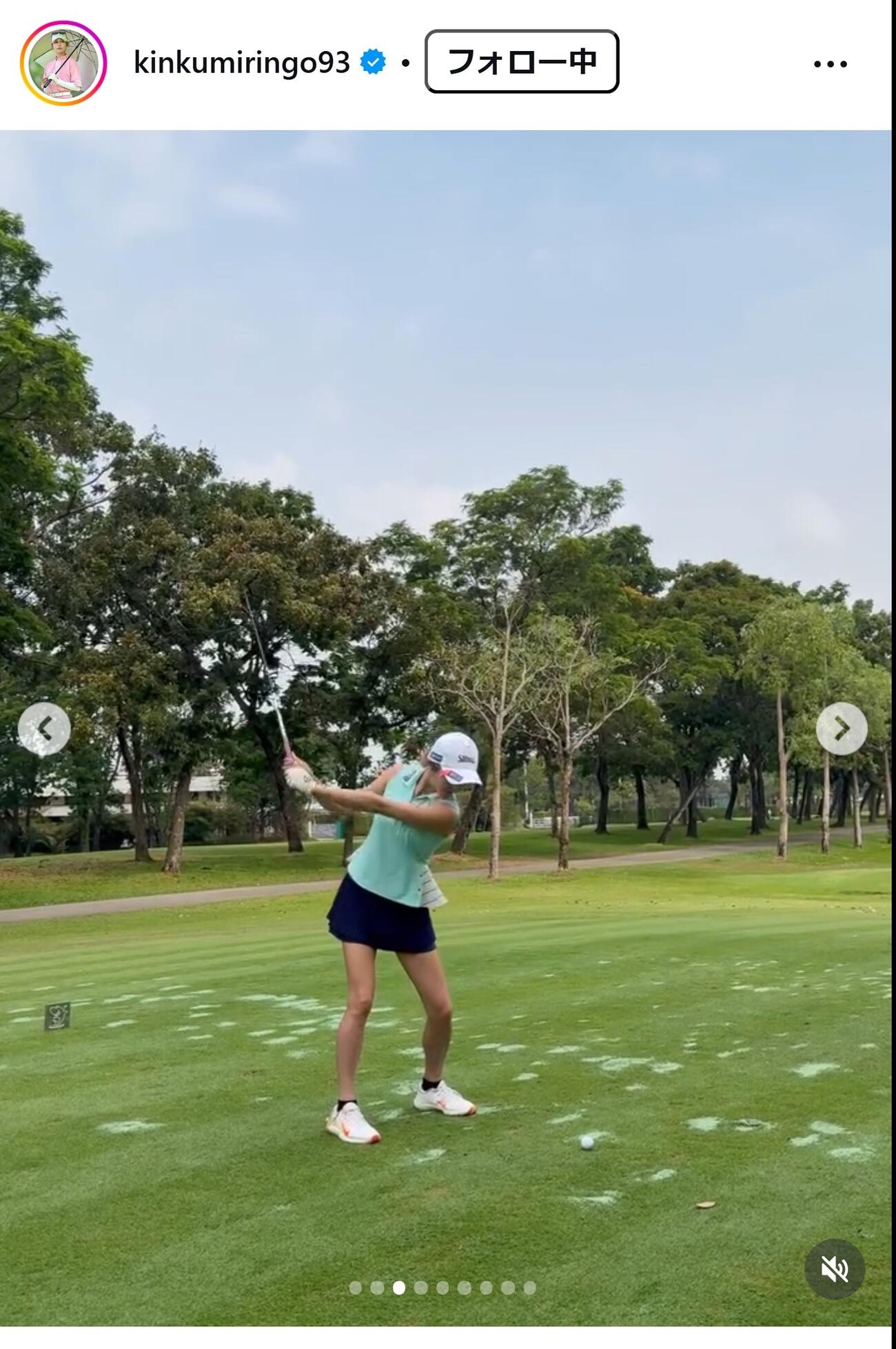 金田久美子のインスタグラムから