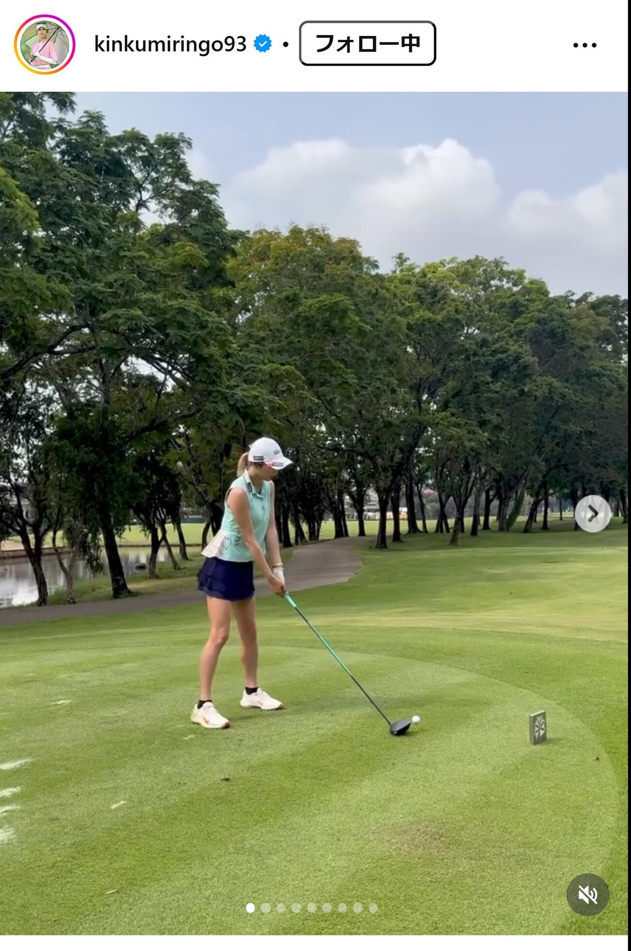 金田久美子のインスタグラムから