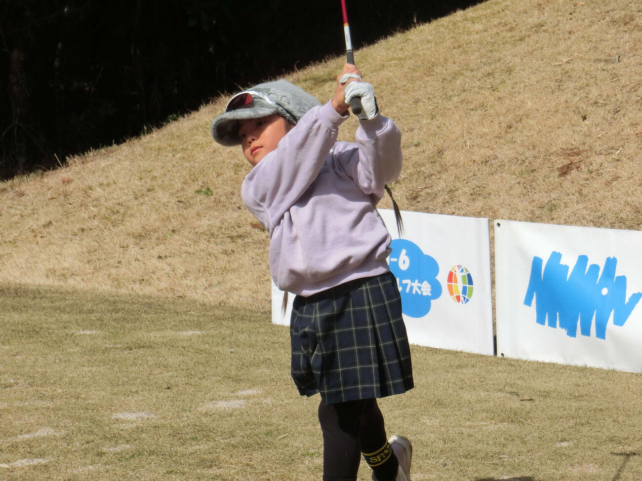 U6女子・優勝した高宮城秋李（C）IJGA