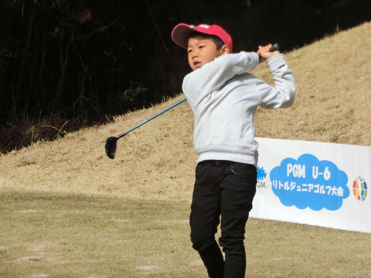 U6男子・優勝した笠井翔月（C）IJGA