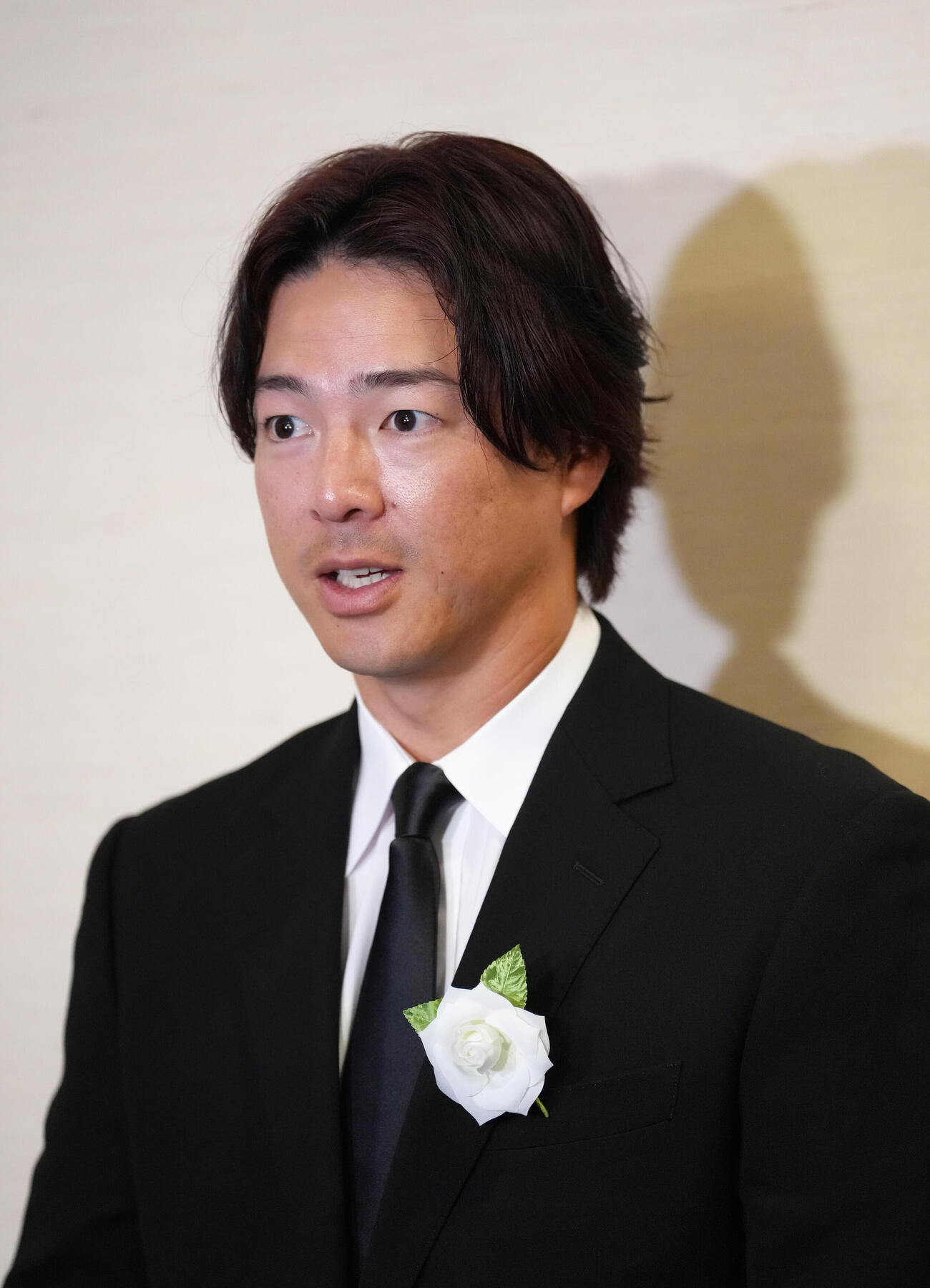 思い出を語る石川（撮影・足立雅史）