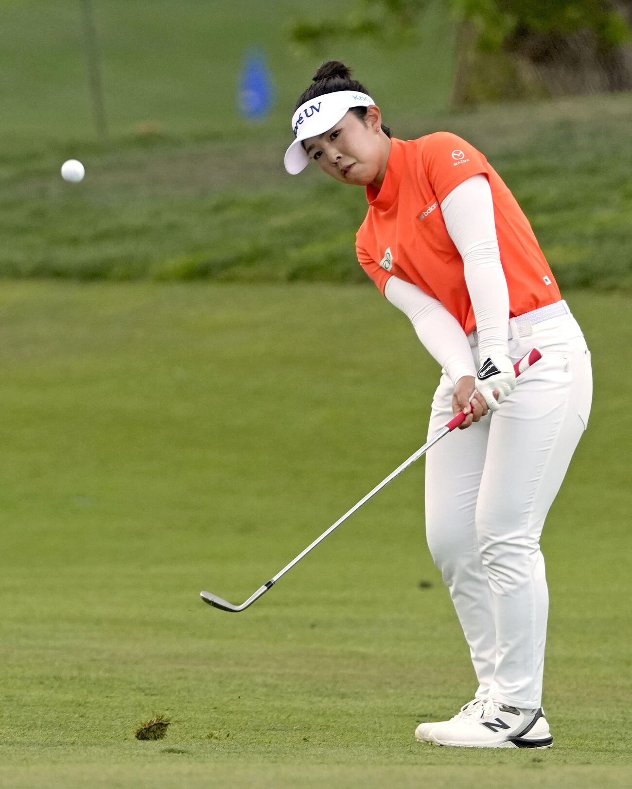 第2ラウンド、通算5アンダーで10位の山下美夢有（共同）