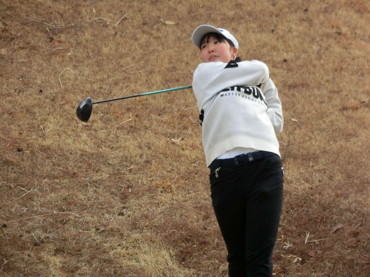 15－18女子・1位の塩谷桃々（C）IJGA