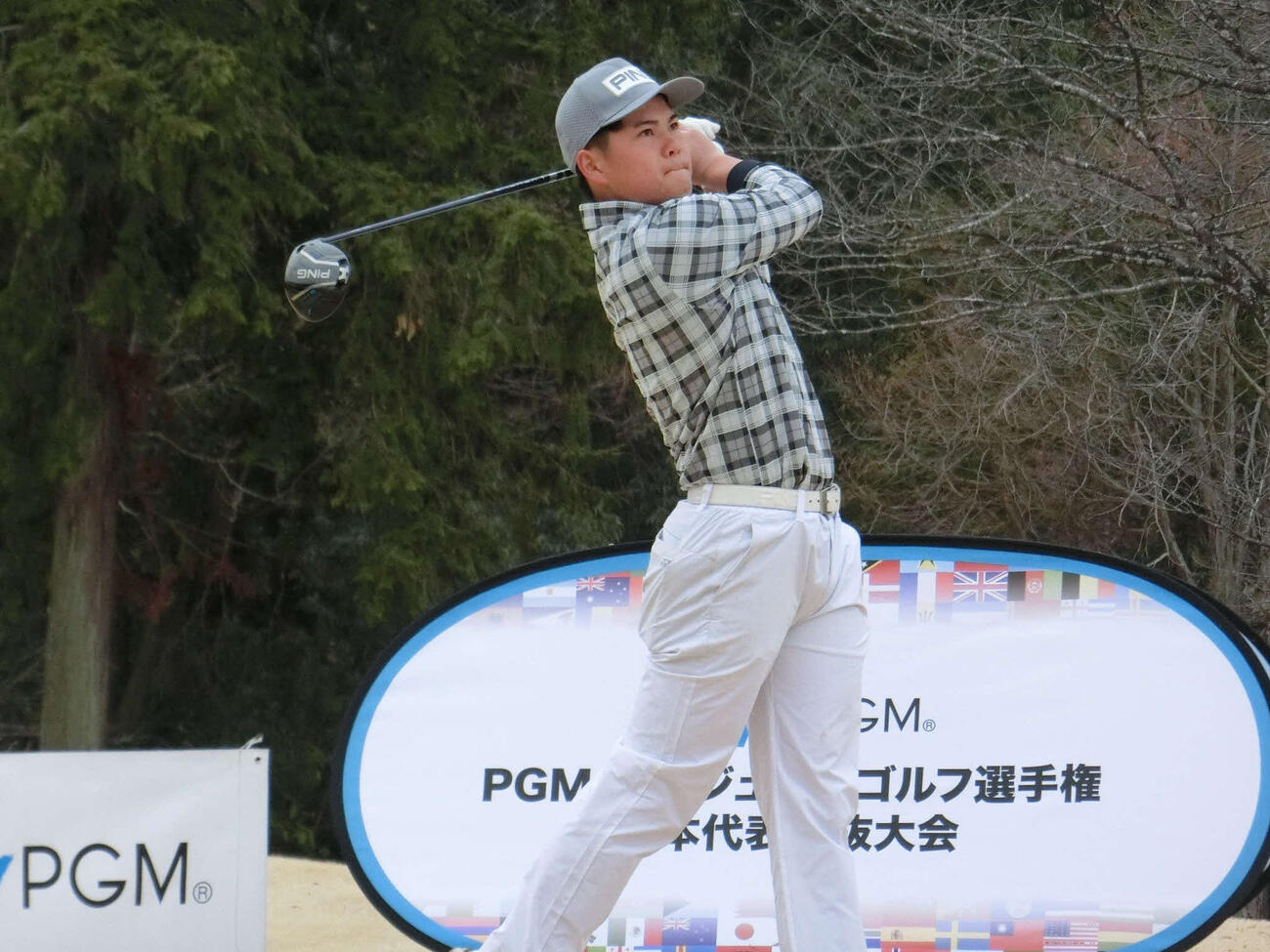 15－18男子・1位の野村維穏（C）IJGA