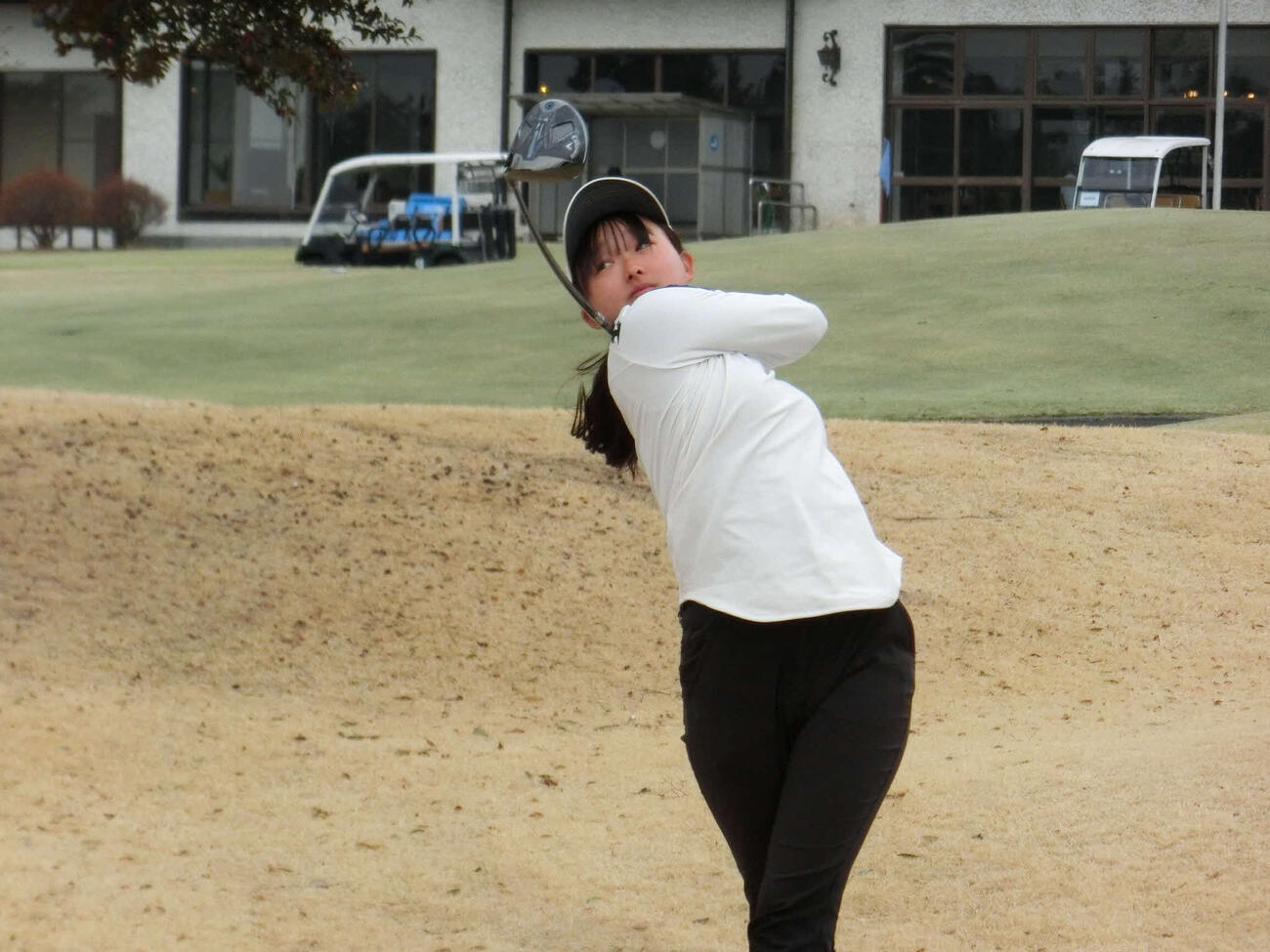 15－18女子・1位の手塚舞（C）IJGA