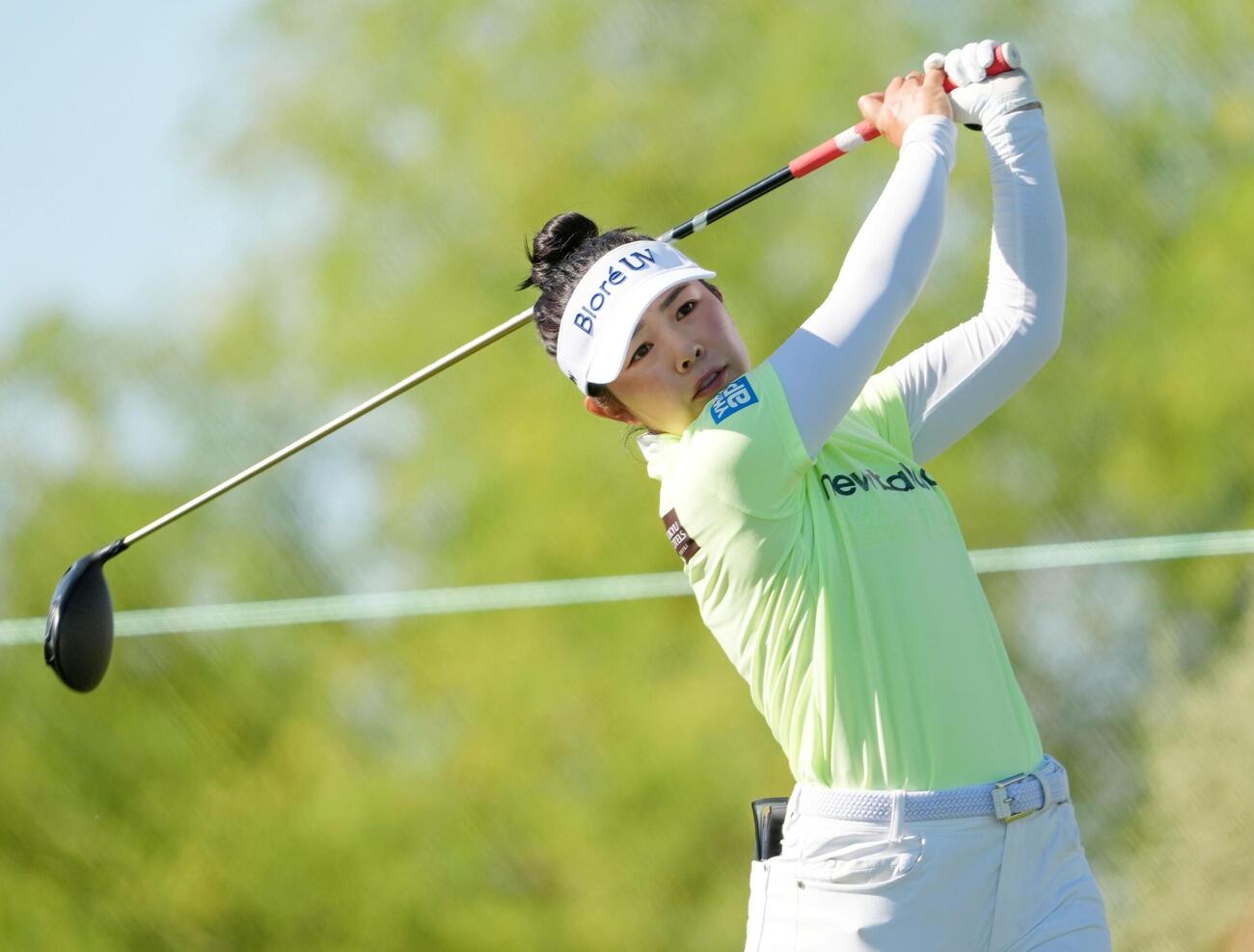 第1ラウンド、1アンダーで92位の山下美夢有（共同）