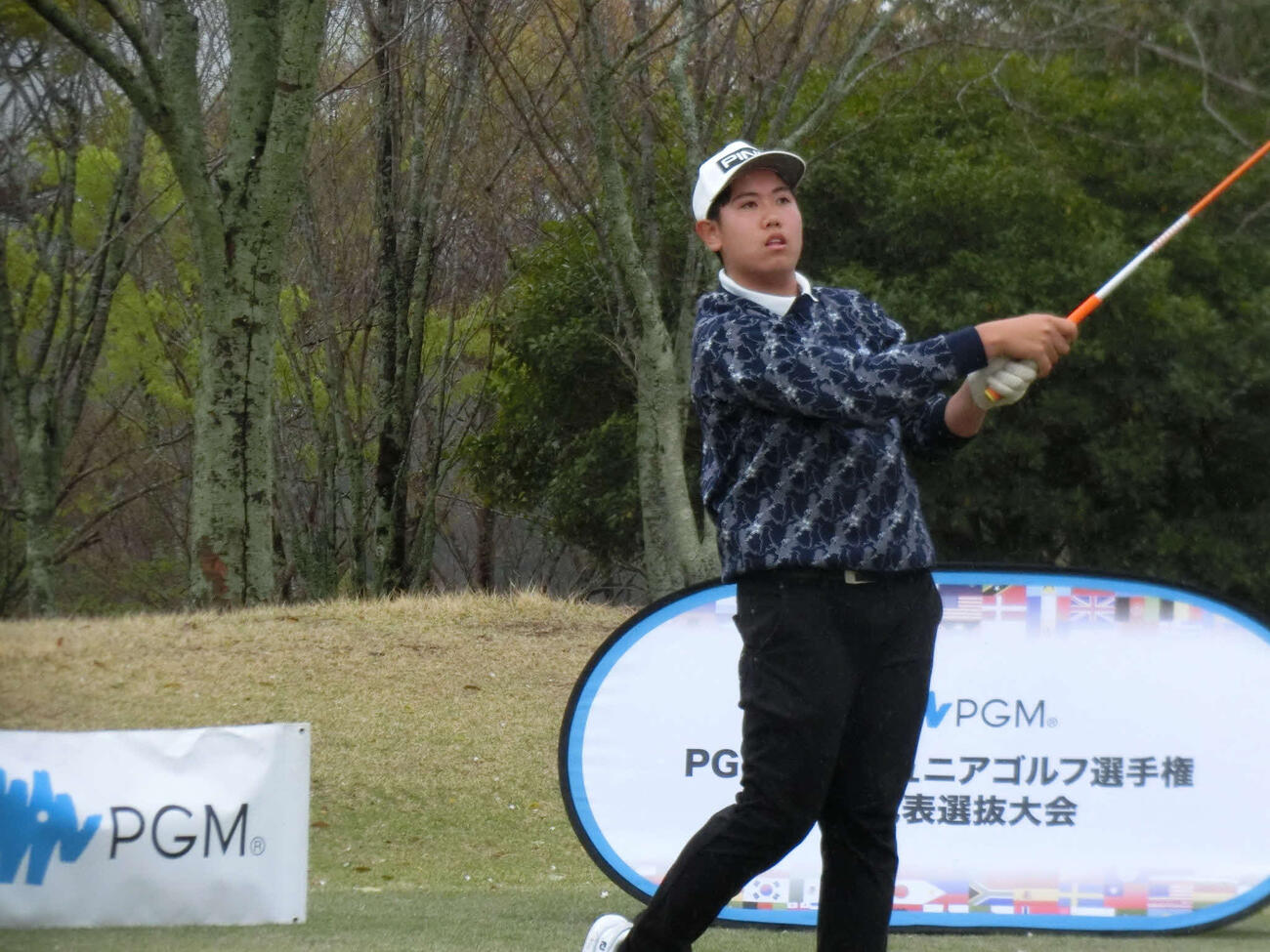15－18男子・2位の池田烈琉（C）IJGA