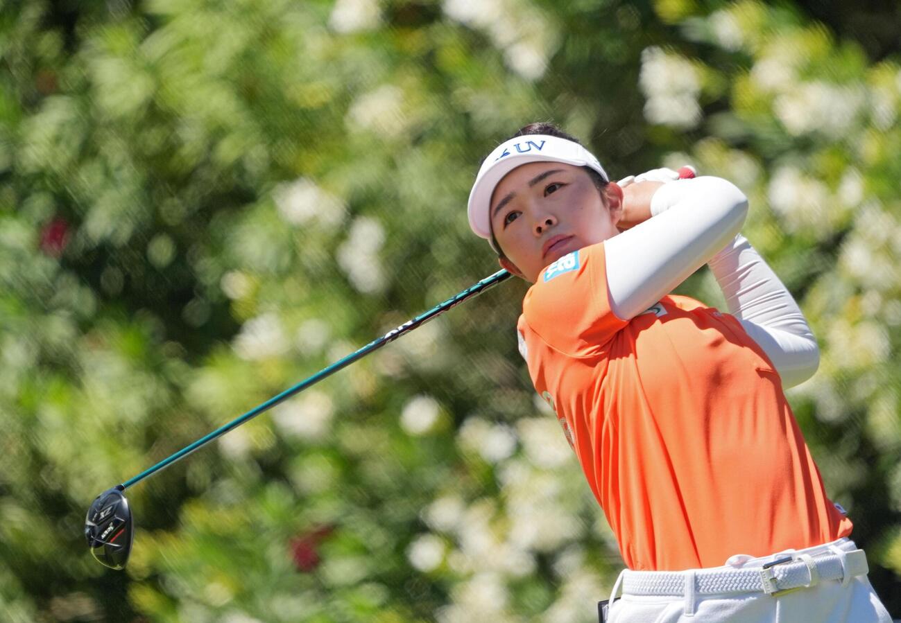 最終ラウンド、通算1アンダーで4位の山下美夢有（共同）