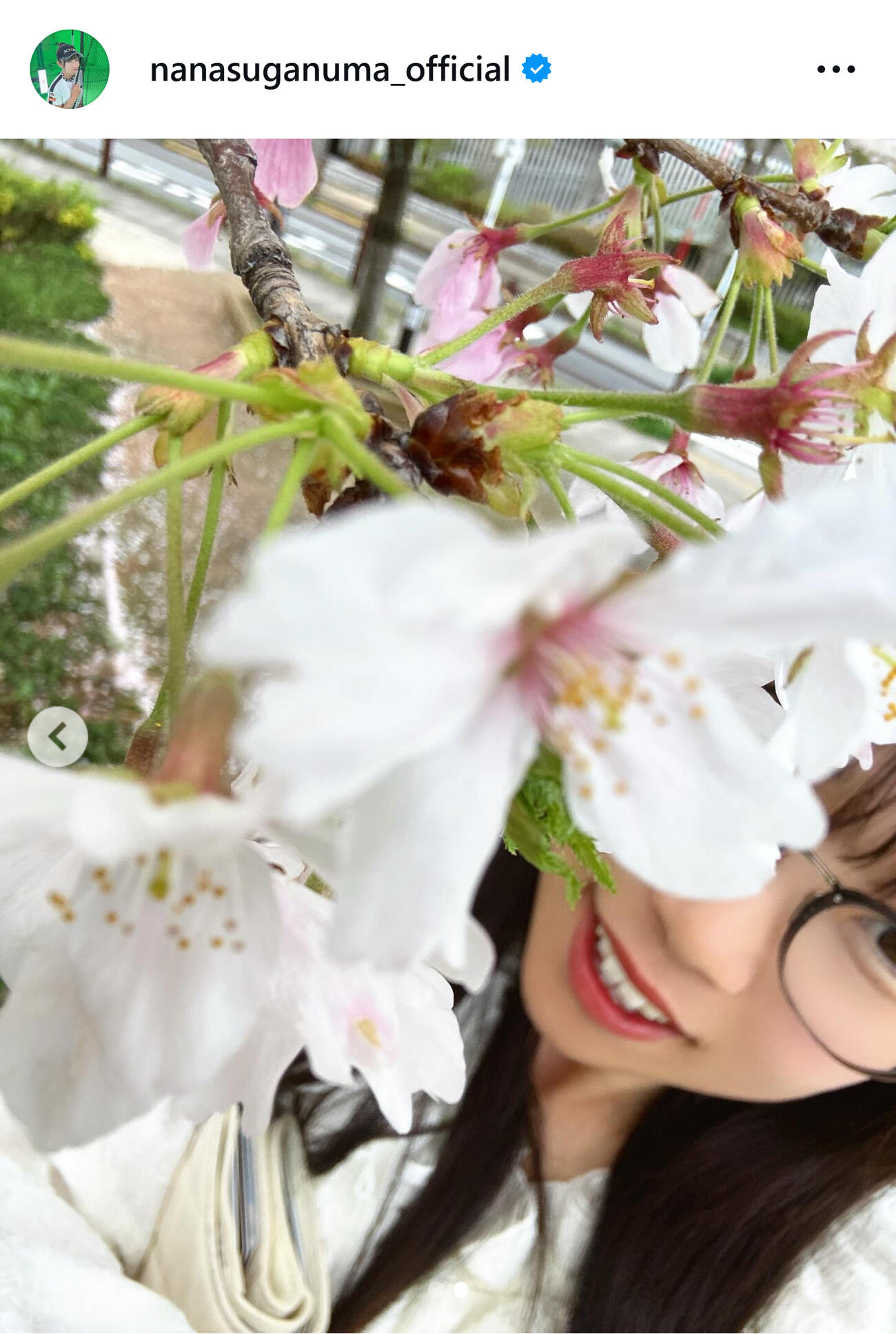 菅沼菜々のインスタグラムから