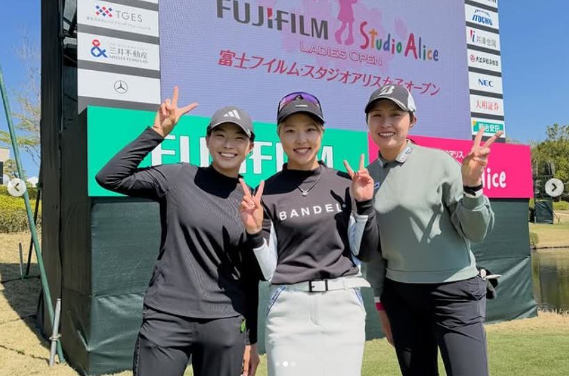 渋野日向子のインスタグラムから