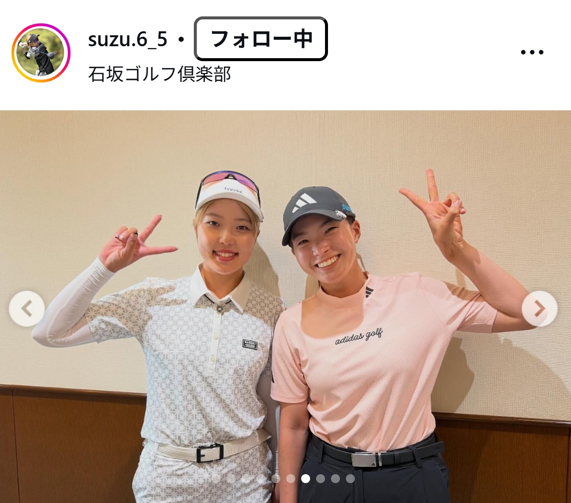 佐田山鈴樺のインスタグラムから
