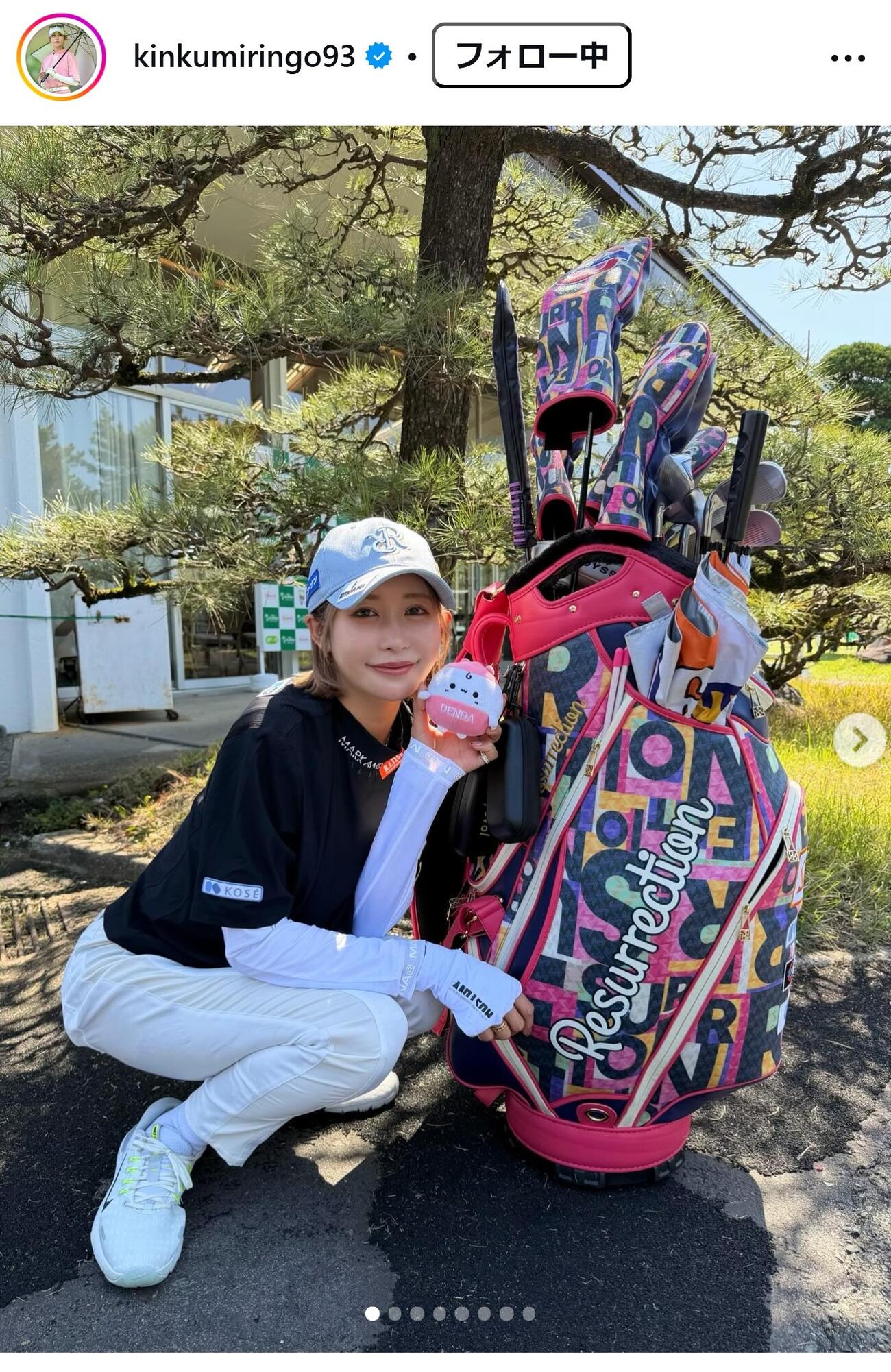 金田久美子のインスタグラムから