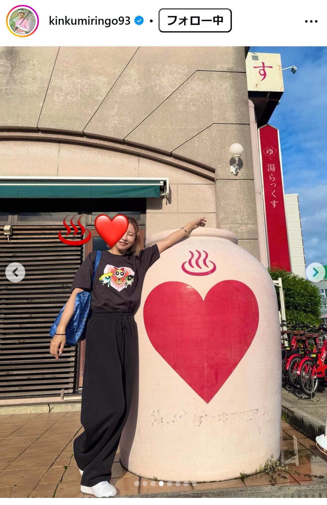 金田久美子のインスタグラムから