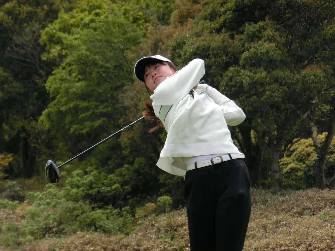 13－14女子・1位の橋川珠空（C）IJGA