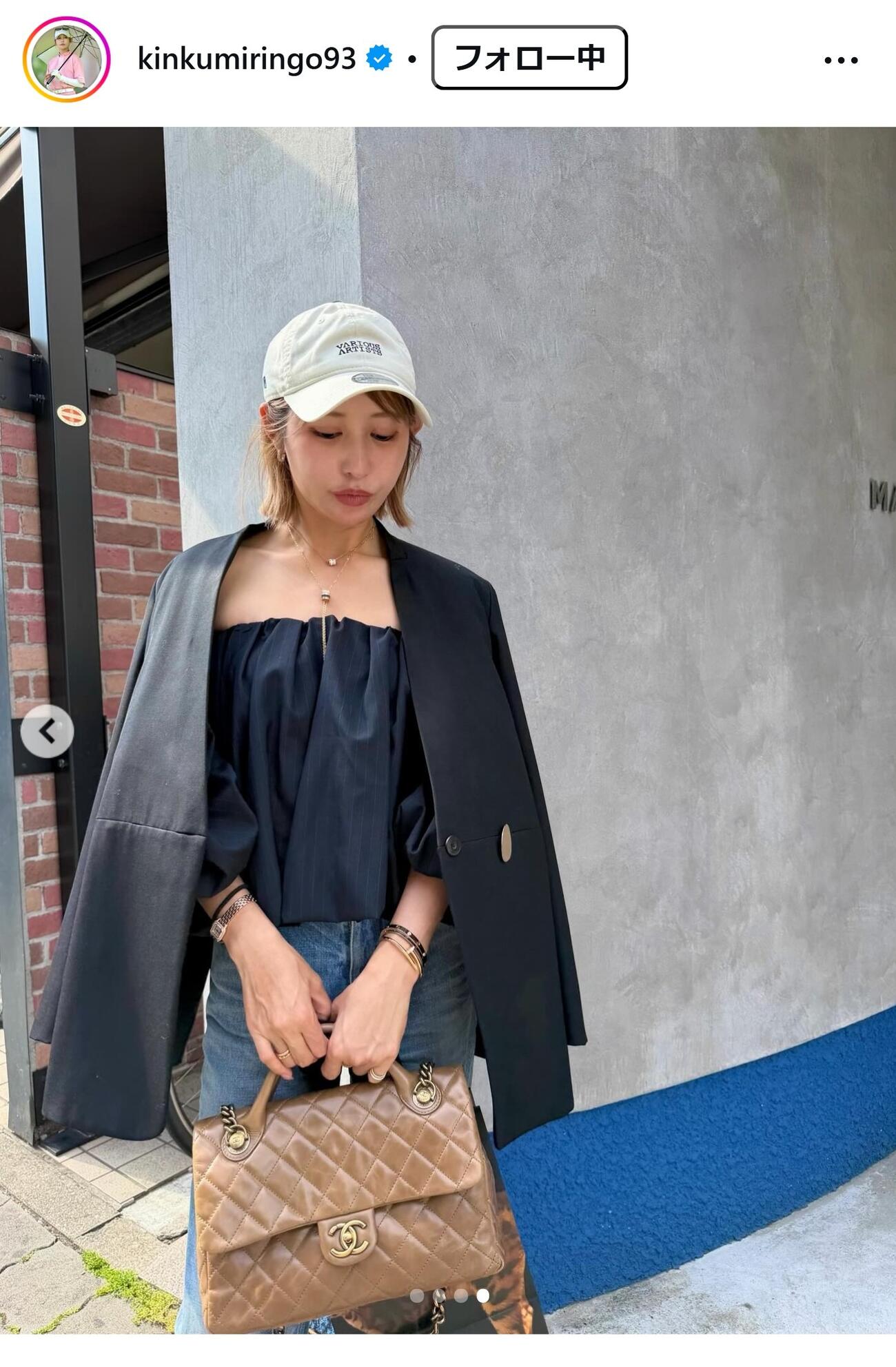 金田久美子のインスタグラムから