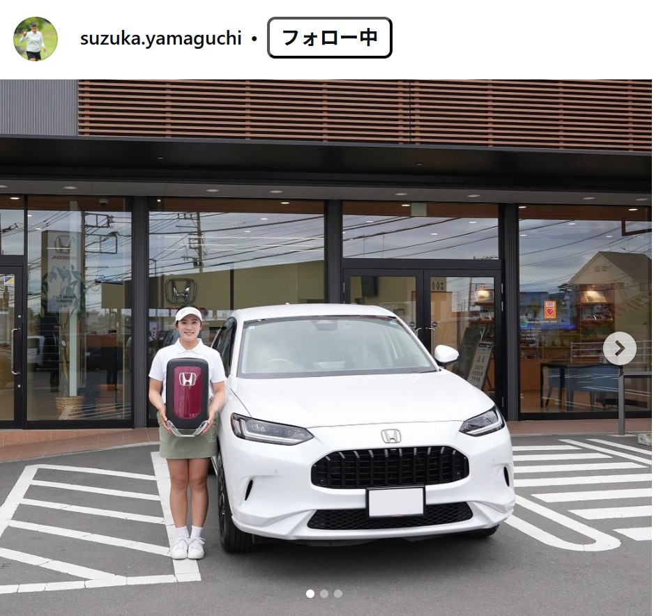 山口すず夏のインスタグラムから