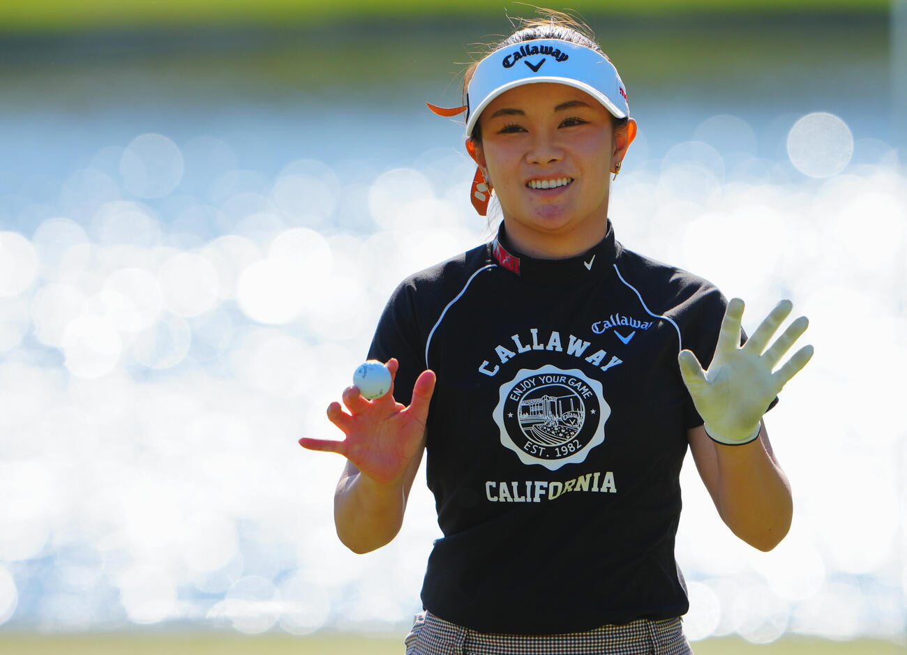 15番、パーセーブの河本結（撮影・垰建太）
